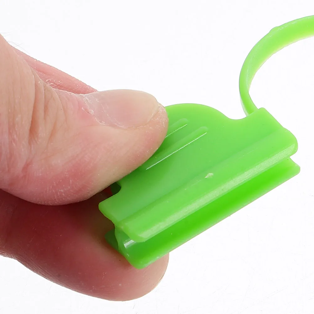 

50 Pcs Lamination Windproof Membrane Clamp Greenhouse Clips Plastic Garden Bed Film Clamps