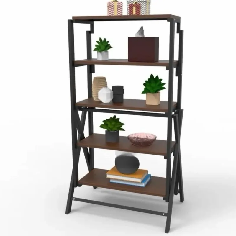 Thickened and stable Variety Hardware Folding Flower Stand Shelf Accessories Seconds Change Flower Stand Seconds Dining Table