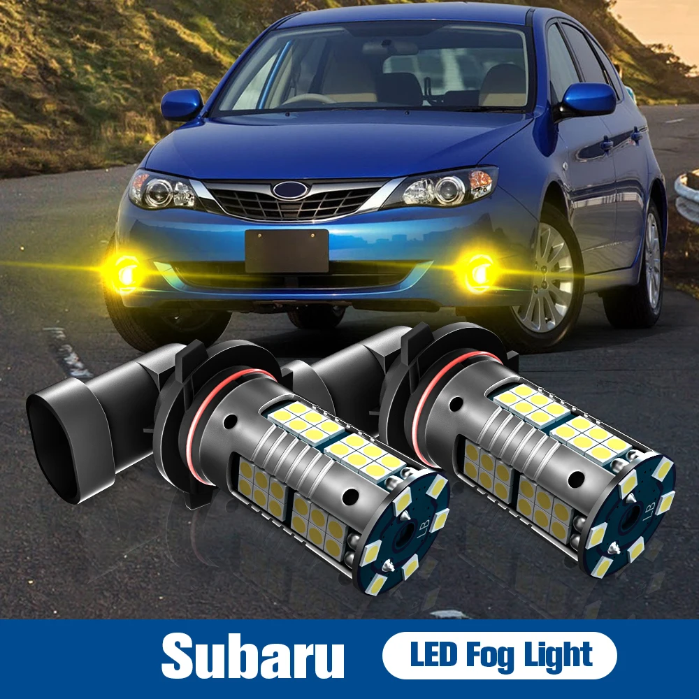 

2pcs LED Fog Light Lamp Blub HB4 9006 Canbus Error Free For Subaru Forester SH Outback BL BP Legacy BP BM Impreza GR GH G3 GE GV