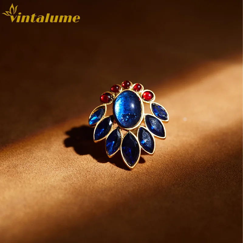 

Модное женское кольцо Vintalume с медной глазурью, широкое, массивное, эффектное, изысканное, в подарок