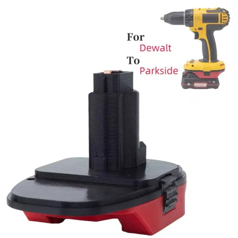 Adapter For Lidl Parkside X20V Team Li-ion Battery to Dewalt 18V  Ni-Cd Ni-Mh Converter(Not include tools and battery）