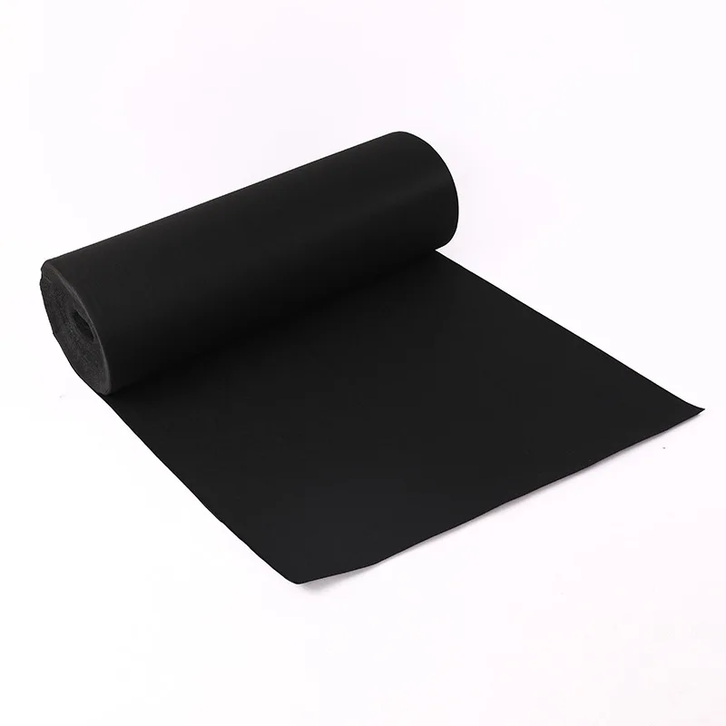 Anti Slip Black Aisle Carpet, Wedding Ceremony, Banquet Party Decoration, Church Black Carpet, Running Carpet