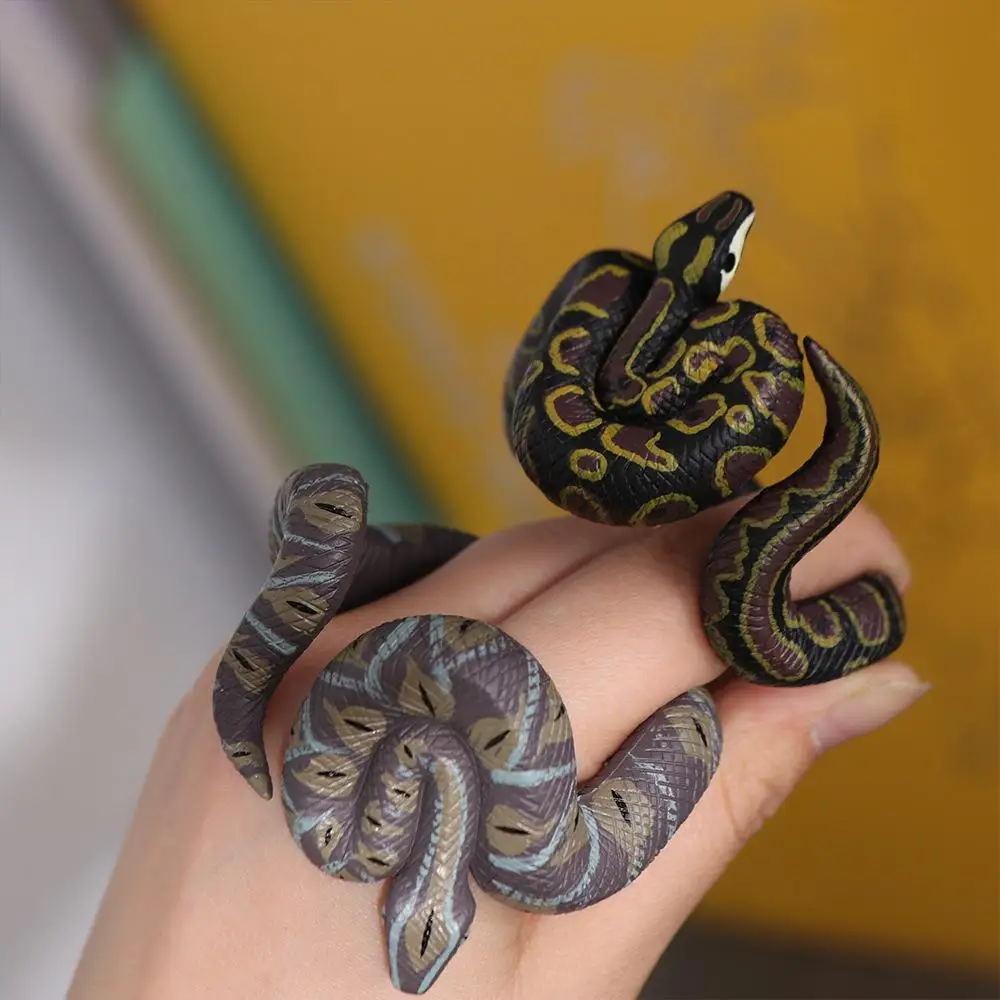 Snake Animal Model Fun Prank Gift For Friends Simulation Animal Model Snake Bracelet Snake Tricky Toys Animal Bangles