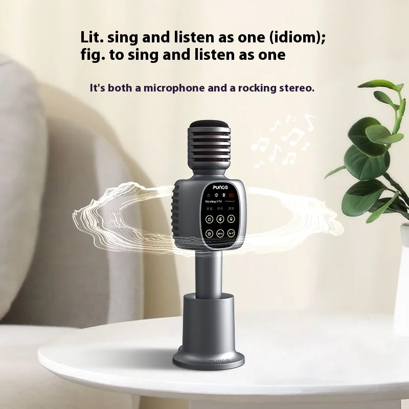 Punos KG6pro microphone sound all-in-one wireless microphone home home ktv bluetooth live sound card