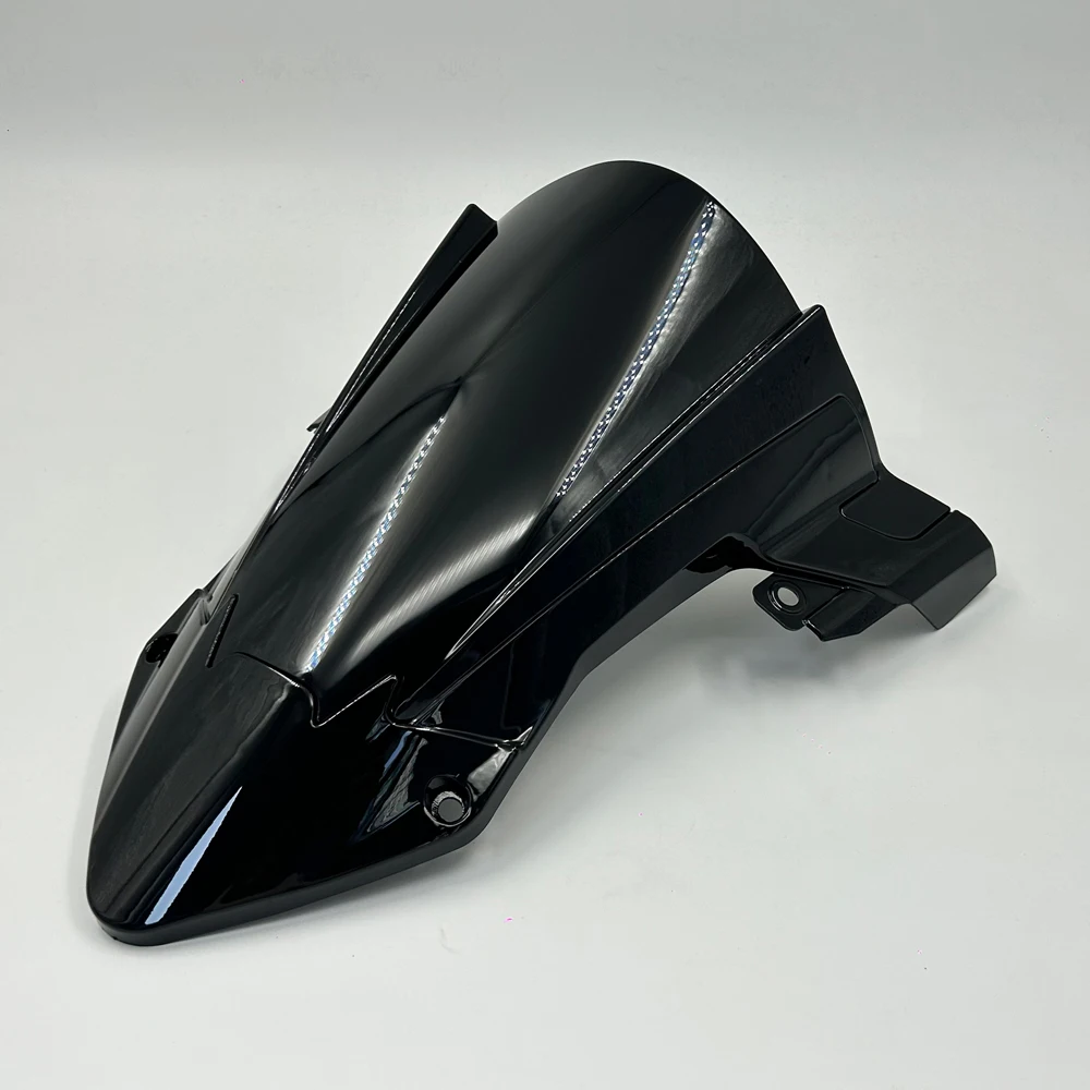 wushao Windschutzscheibe für BMW S1000RR S 1000 RR 2019 2020 2021 2022 2023 2024 2025 Windschutzscheibe Deflektoren Windschutzscheibe Kohlefaser Grau 10