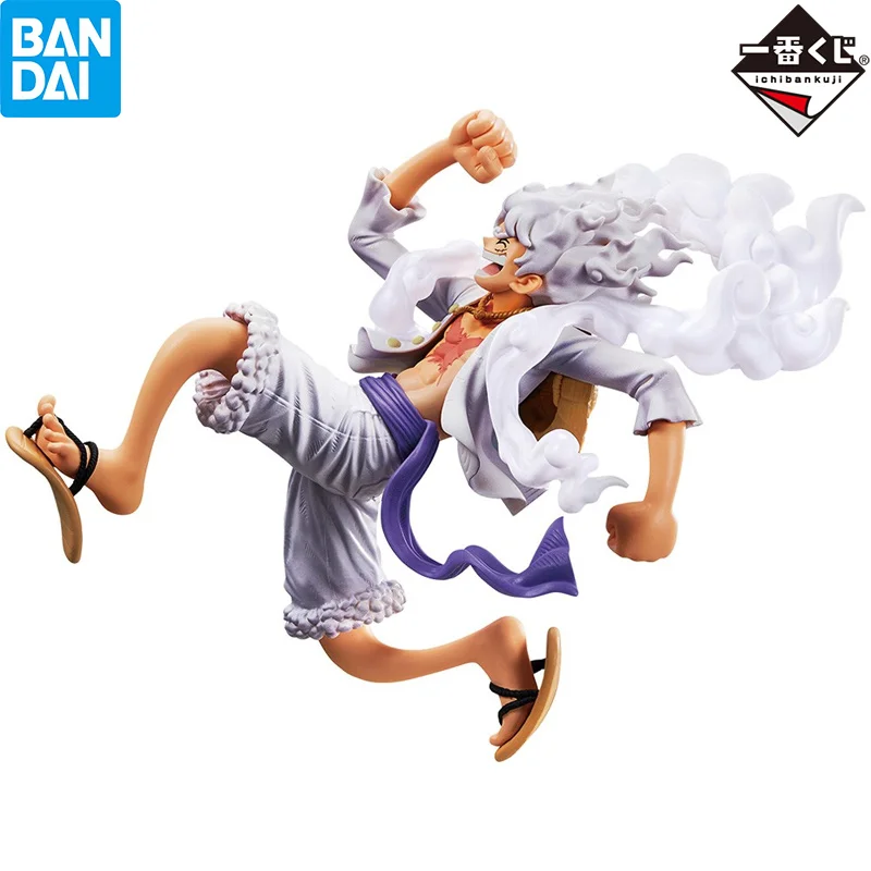 

BANDAI ONE PIECE Ichiban Kuji BEYOND THE LEVEL Monkey D Luffy Gear 5 Prize A Anime Figure Action Model Collectible Toys Gift