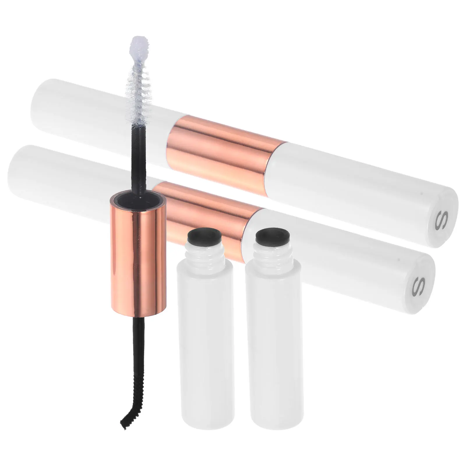 3 قطعة غراء الرموش الصناعية السندات وختم طرف مزدوج التجفيف السريع ملابس طويلة لطيف على عيون سهلة الاستخدام ماكياج يومي