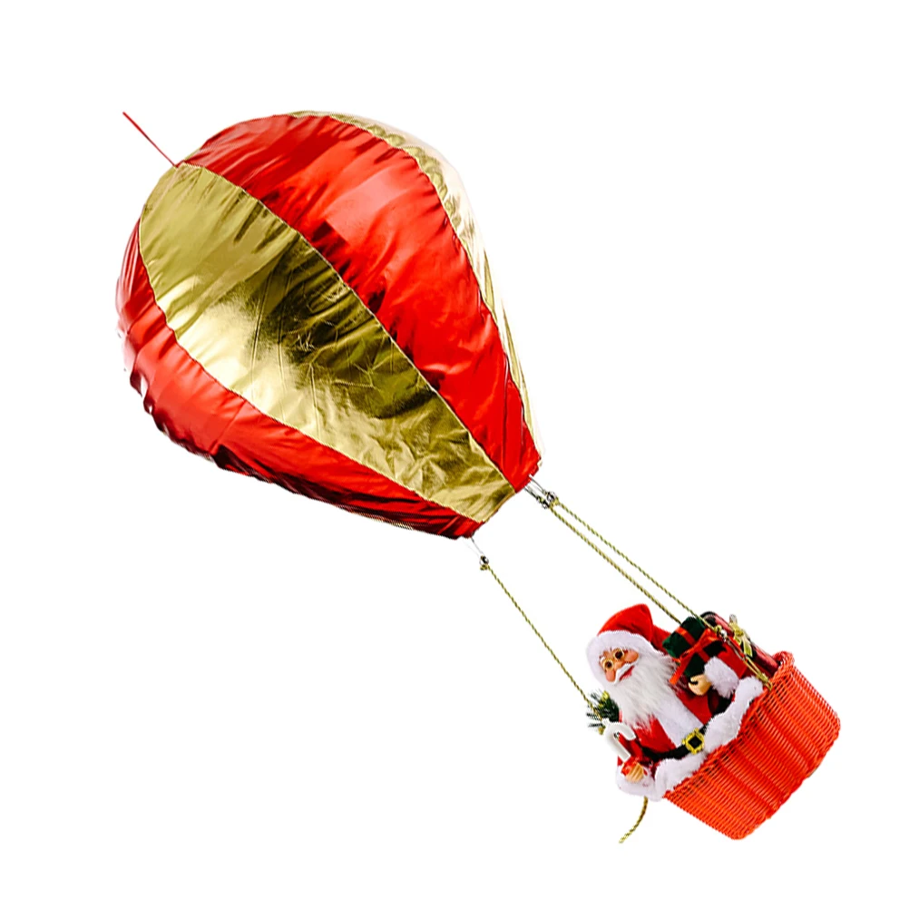 

Christmas Decoration Hot Air Balloon Hanging Fabric Ornaments Toy Child Xmas Ceiling Decor Party Ornament Festive