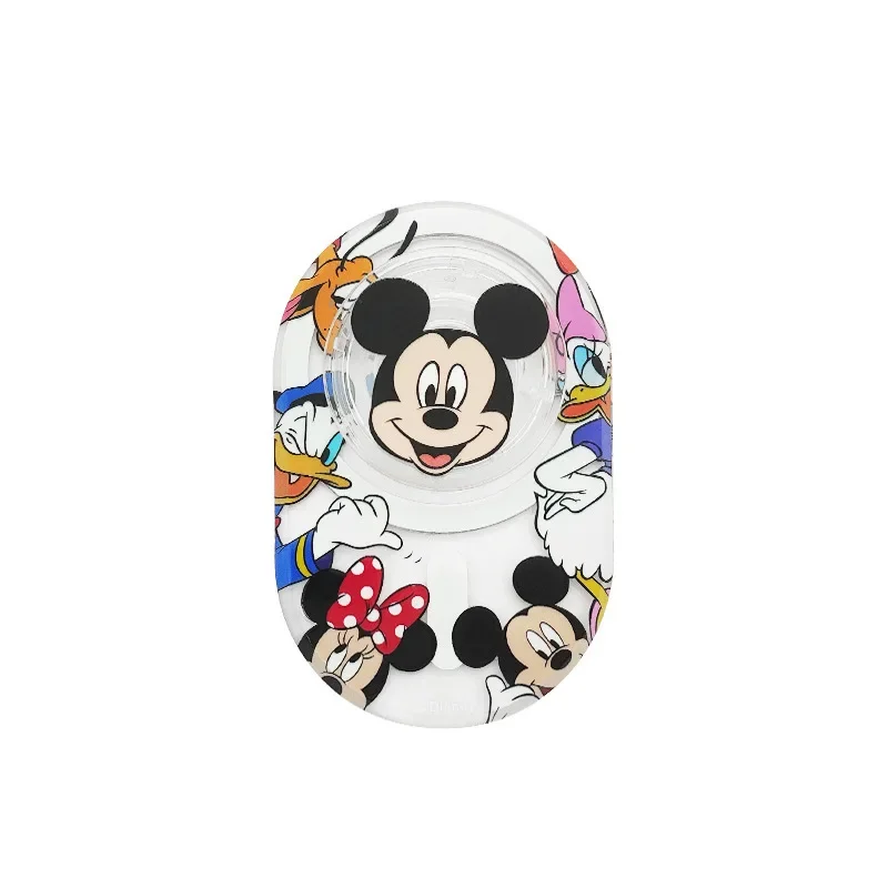 Disney Anime Mickey Mouse MagSafe Phone Stand Cute Cartoon Internet Celebrity Magnetic Phone Airbag Folding Telescopic Paddle