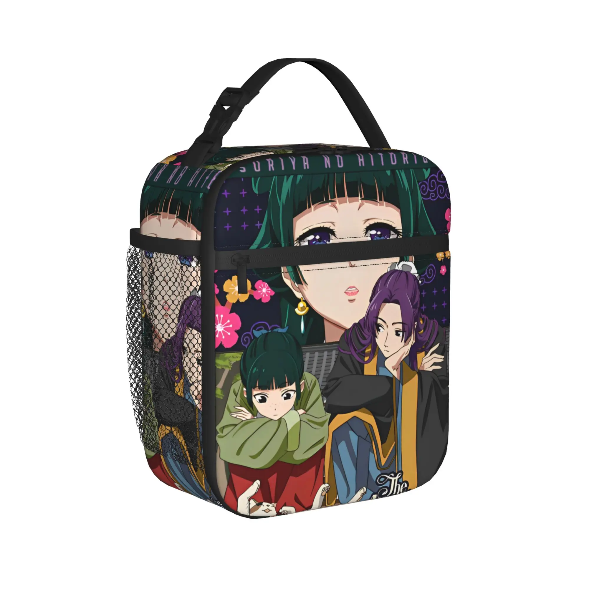 

Термосумки для обедов The Apothecary Diaries, многоразовые, контейнеры для еды, портативные ланч-боксы Kusuriya no Hitorigoto.