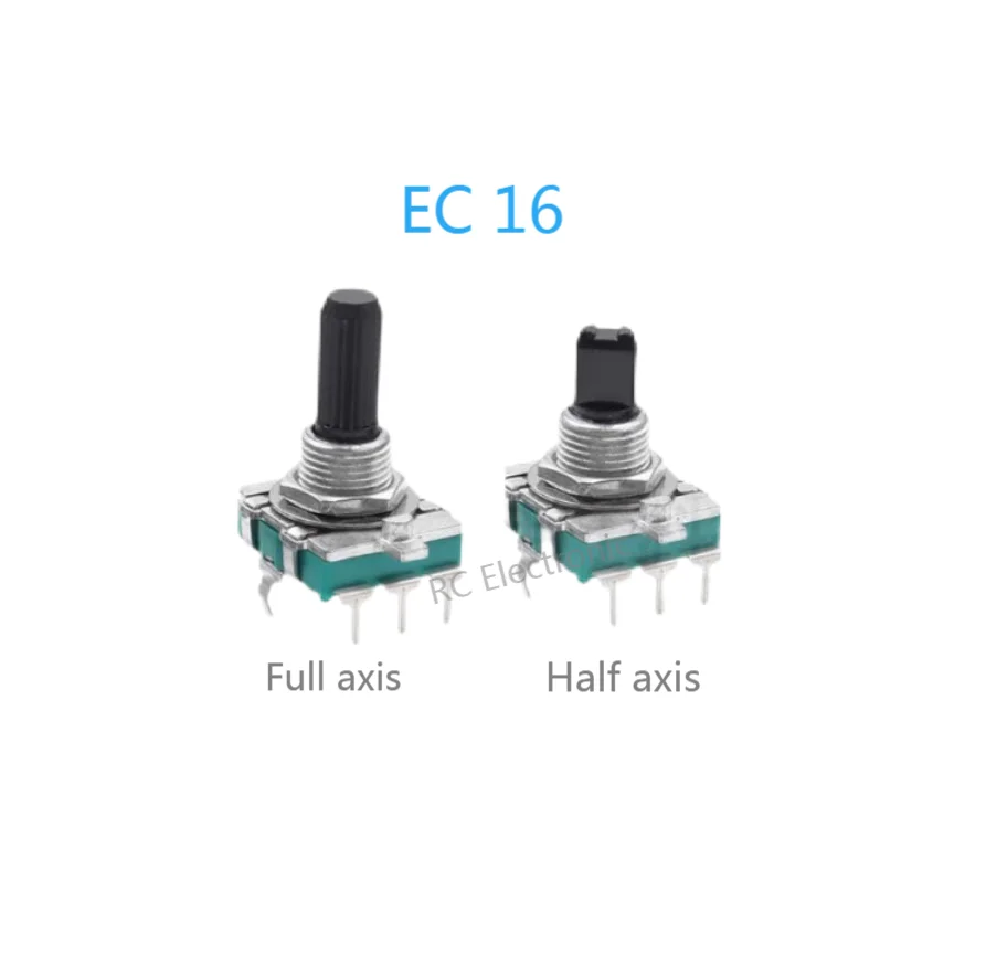 

1Pcs Audio Encoder EC16 360 Degree Rotary Encoder Switch 3PIN Handle Long 15MM 20MM Push Switch