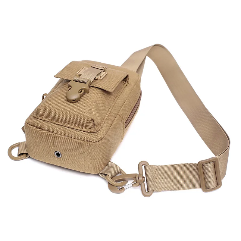 Tactical Chest Bag  Trekking Pack Sports Bag Shoulder Bag Crossbody Pack Assault Pouch for Hiking Cycling Camping