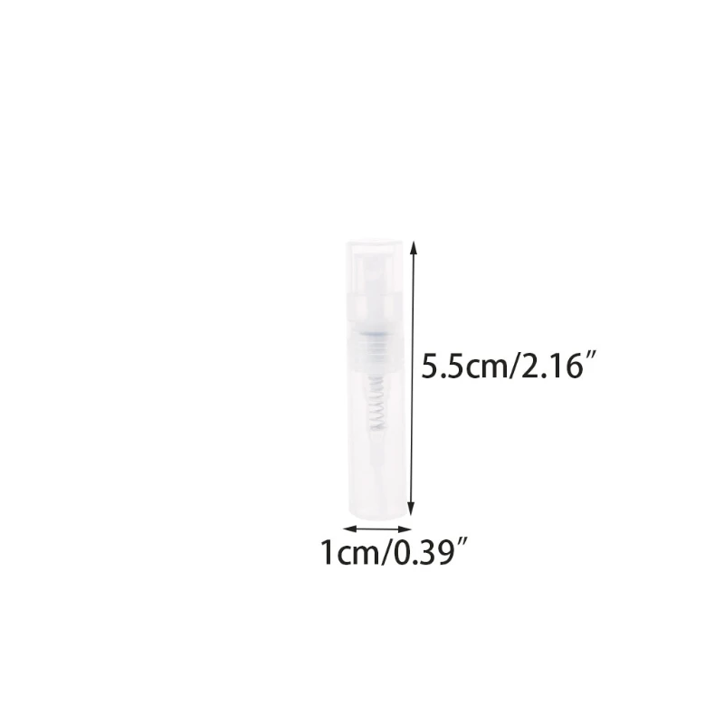 2021 New 2ml Small Plastic Empty Bottles Cosmetic Containers Bottle