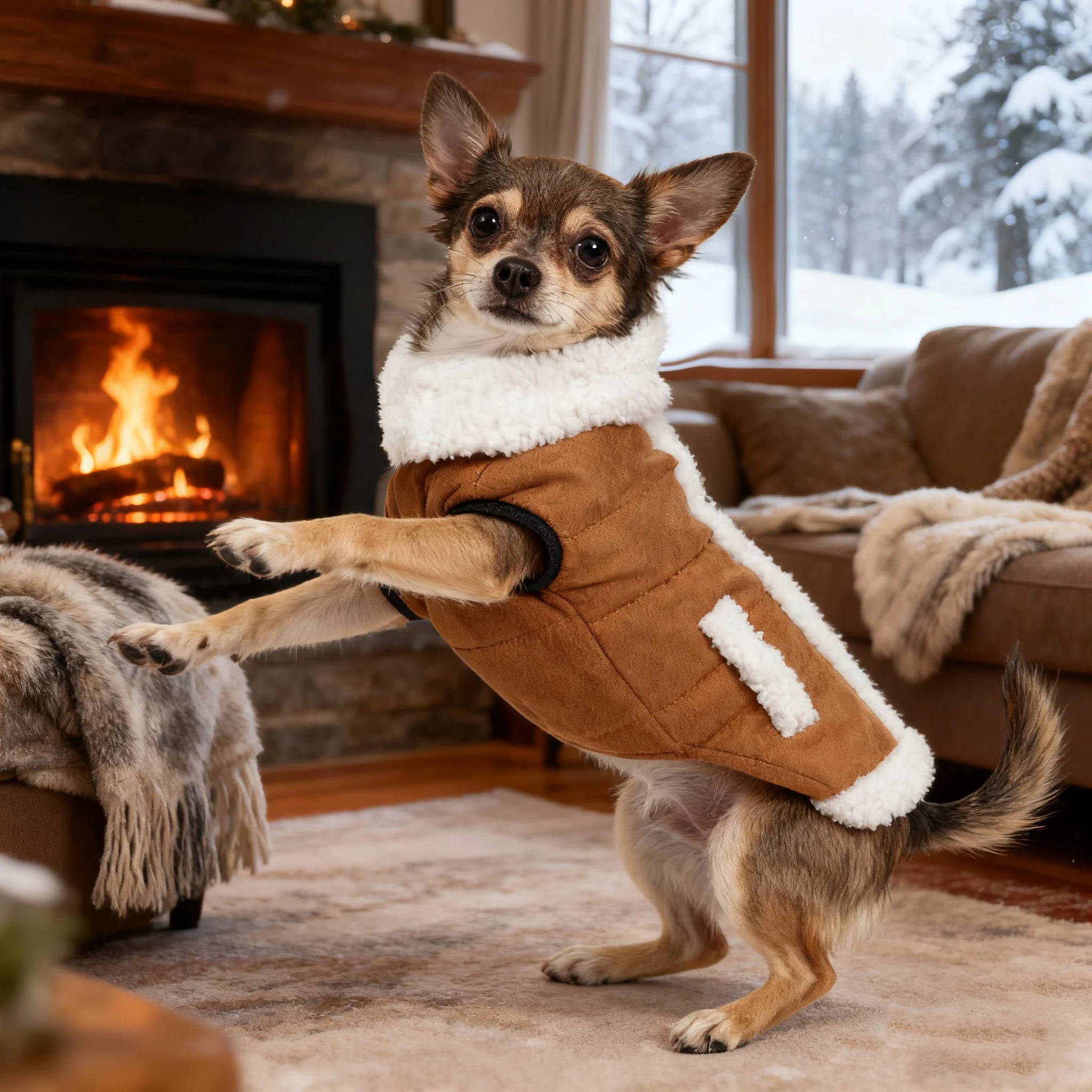 Ärmellose warme Weste für Hunde im Herbst und Winter, geeignet für kleine und mittelgroße Hunde