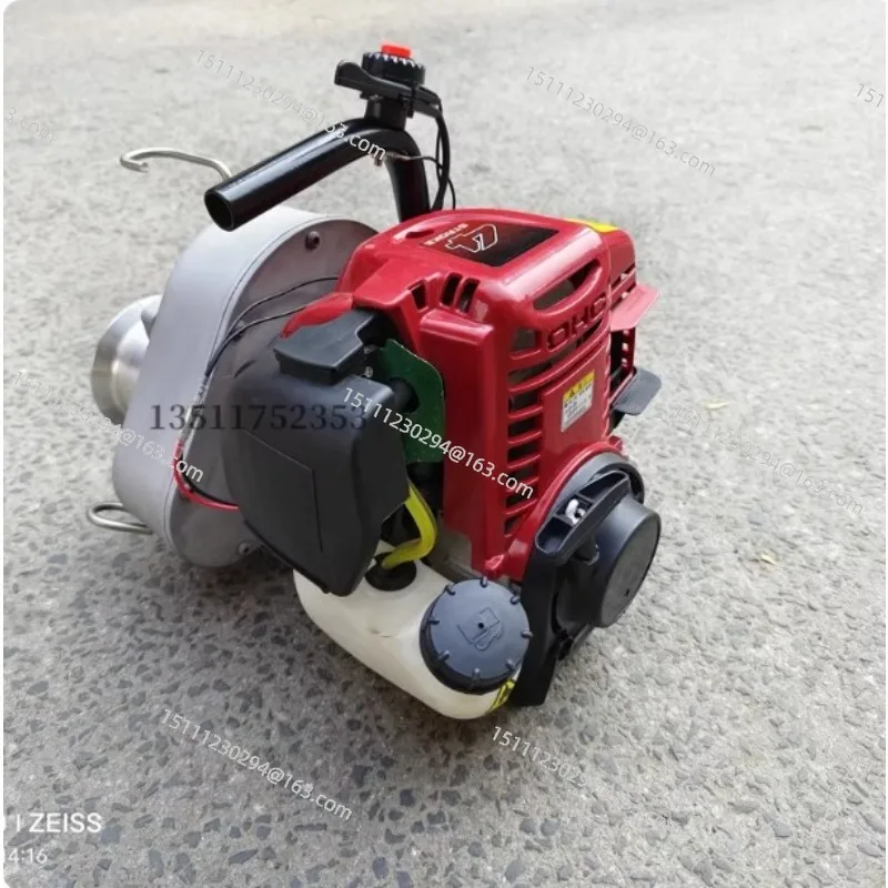 Small Portable Electric Winch, Compact Handheld Power Puller for Off-Road & Outdoor Use