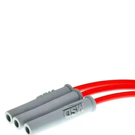 Bobina de cable de encendido para motocicleta, tapa de bujía, cable de alto voltaje, piezas de vehículos todoterreno, accesorios, cable de refuerzo MSD