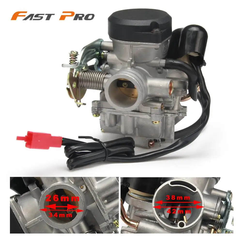 Motorcycles Accessories Carburetor Carb CVK26 CVK30 CVK32 26mm 30mm 32mm For Scooter ATV Dirt Bike With GY6 150cc-250cc