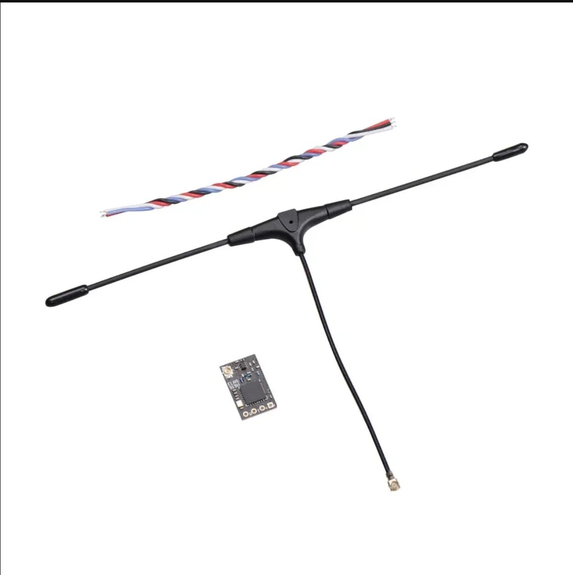 JHEMCU ELRS 915 MHz CRSF مفتوح المصدر ومعدل تحديث عالي جهاز استقبال لمسافات طويلة أجزاء طائرات بدون طيار FPV حرة