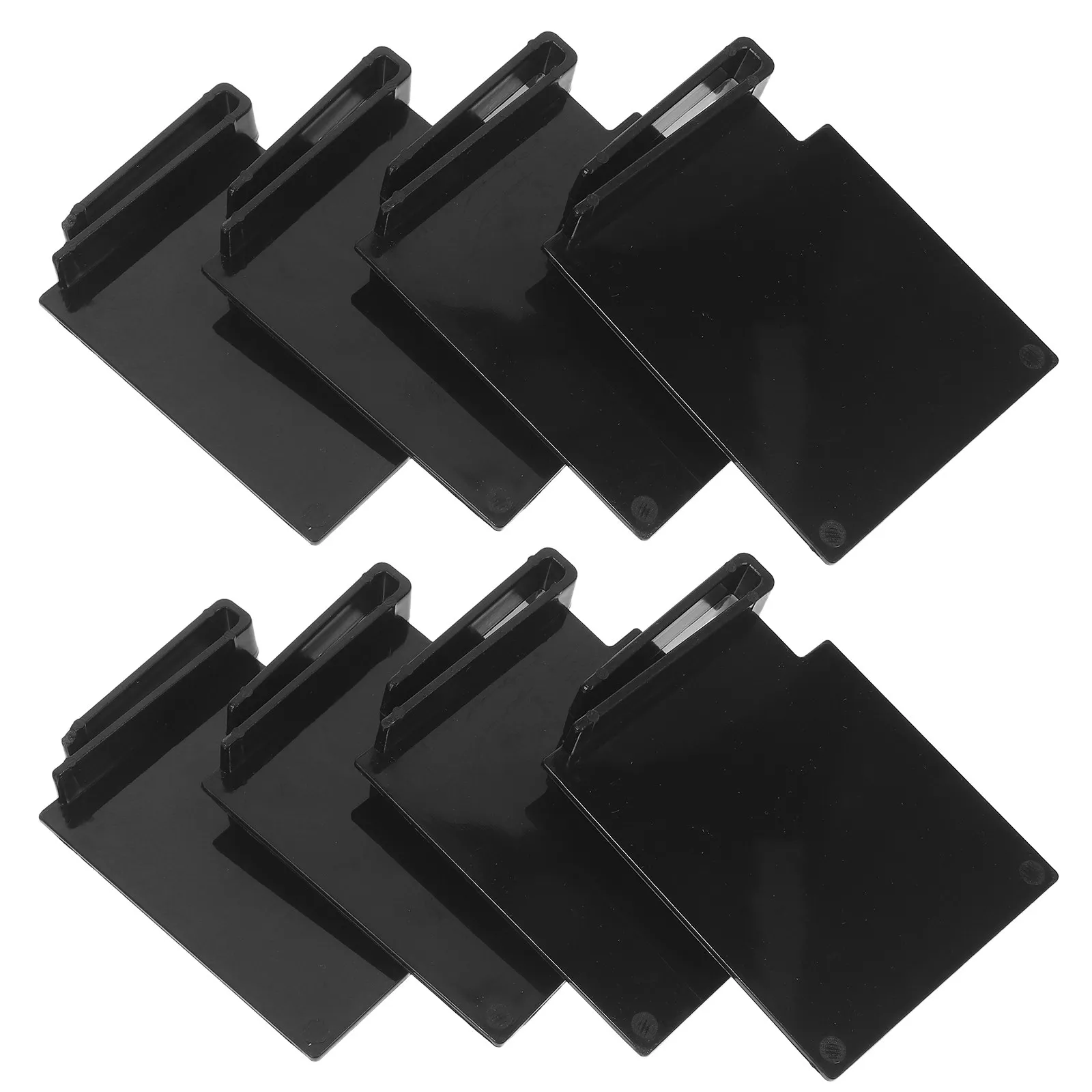 10Pcs Trading Card Dividers Clip Plastic Separator Organizer Reusable Storage Box Dividers for Collector Card Sorting Sports