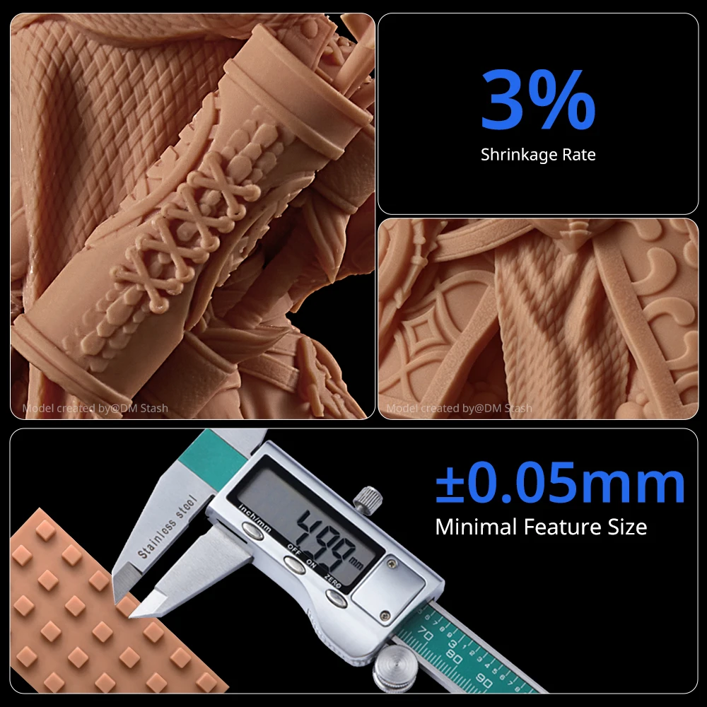 Nova Resina ANYCUBIC HD 16K Pa - 3D Printing Uv Sensitive Resin avaliação e preço