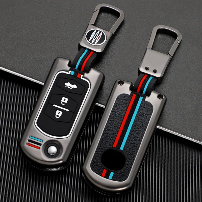 

2 3 Bottons Metal Car Key Cover Fob Case Shell for For Mazda 2 3 5 6 8 CX7 CX-7 CX5 CX-5 CX9 CX-9 MX5 MX-5 M6 RX8 RX-8