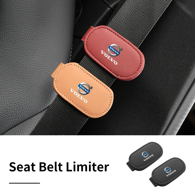 Car Seat Belt Limiter Fixed Safety Clip Magnetic For Volvo S60 XC90 XC60 C30 C70 XC40 V40 XC70 V70 V60 V50 S80 S40