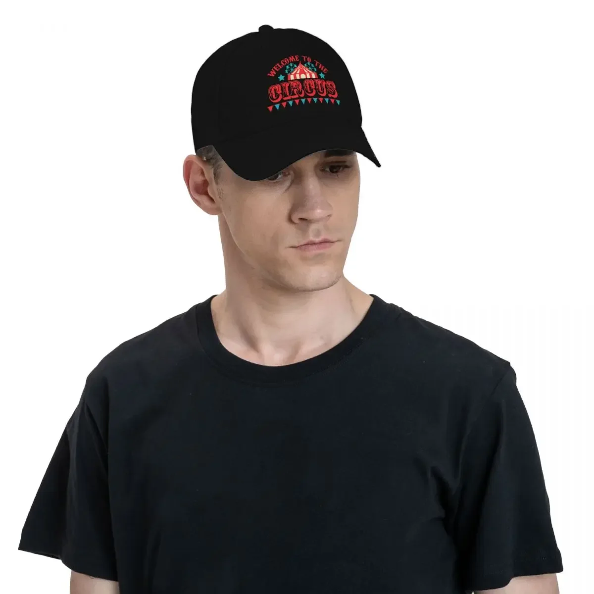 مرحبًا بكم في قبعة بيسبول السيرك Sunhat Horse Hat Dad Hat قبعات رجالية نسائية