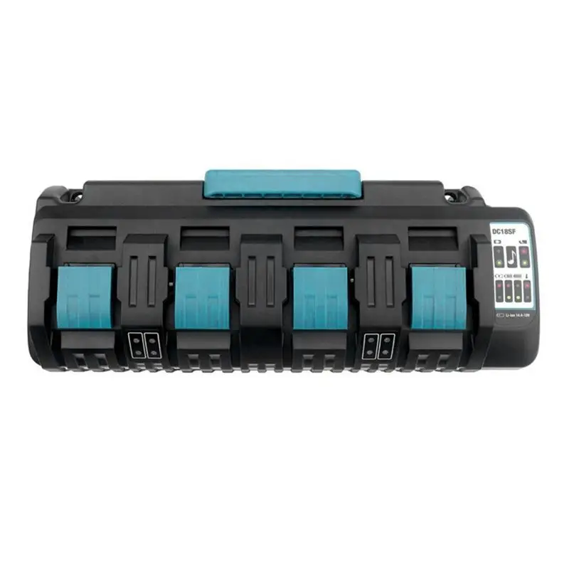 

A23PBG Replace for Makita DC18SF Charger 14-18V 3.0Ax4 Four Slots Fast Charge US Plug