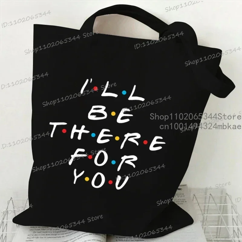 HOW YOU DOING Graphic Tote Bag for Women Friends Tv Show Canvas Handbags Fashion Women Shoulder Bag Friends Tv Show Girls Bag