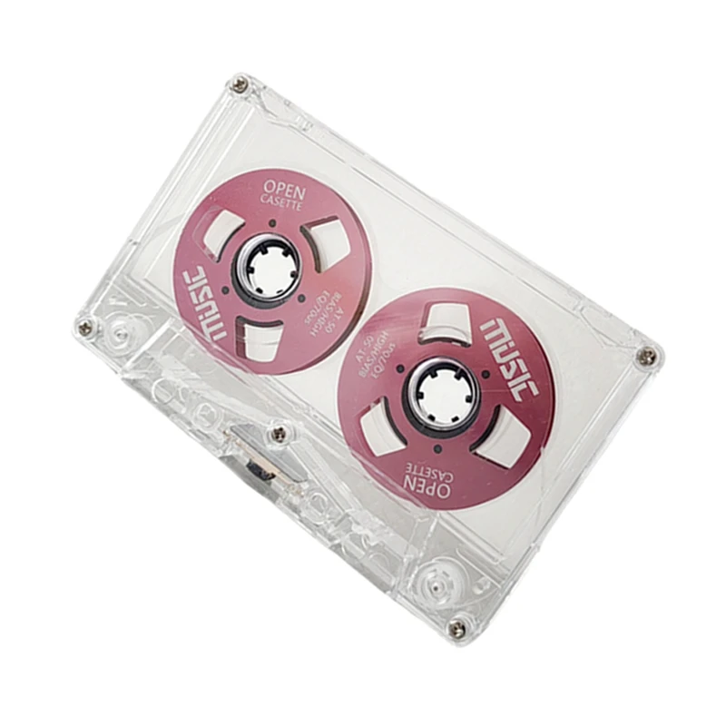 Retro Blank Audio Tape Type 50 Minutes Blank Cassette Tape Double Sided Magnetic Tape For Music Recording