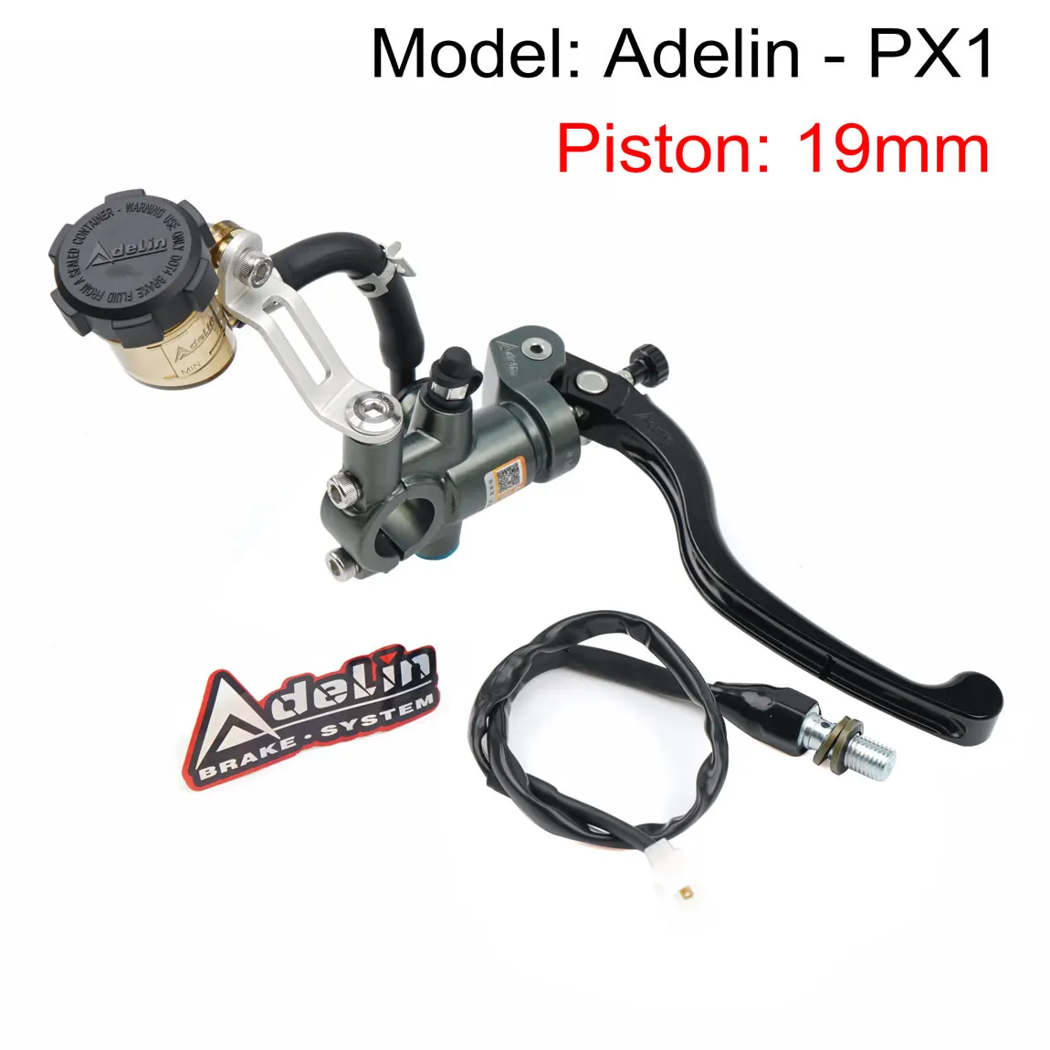 Universal Adelin PX1 Motorrad Radial Montage Bremse Kupplung Hauptzylinder Lenker Motorrad Hydraulikpumpe Bremsen Hebel