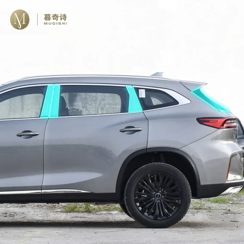 

Для EXEED TXL 2024Car наружная защита B C оконная полоса ппф пленка для защиты краски ТПУ Прозрачная пленка аксессуары для переоснащения