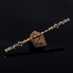 Mito nero da 22 cm: arma WuKong Sun Wukong Monkey King Bar Gioco Anime Katana Arma Periferiche stile antico Regali di Natale Giocattolo