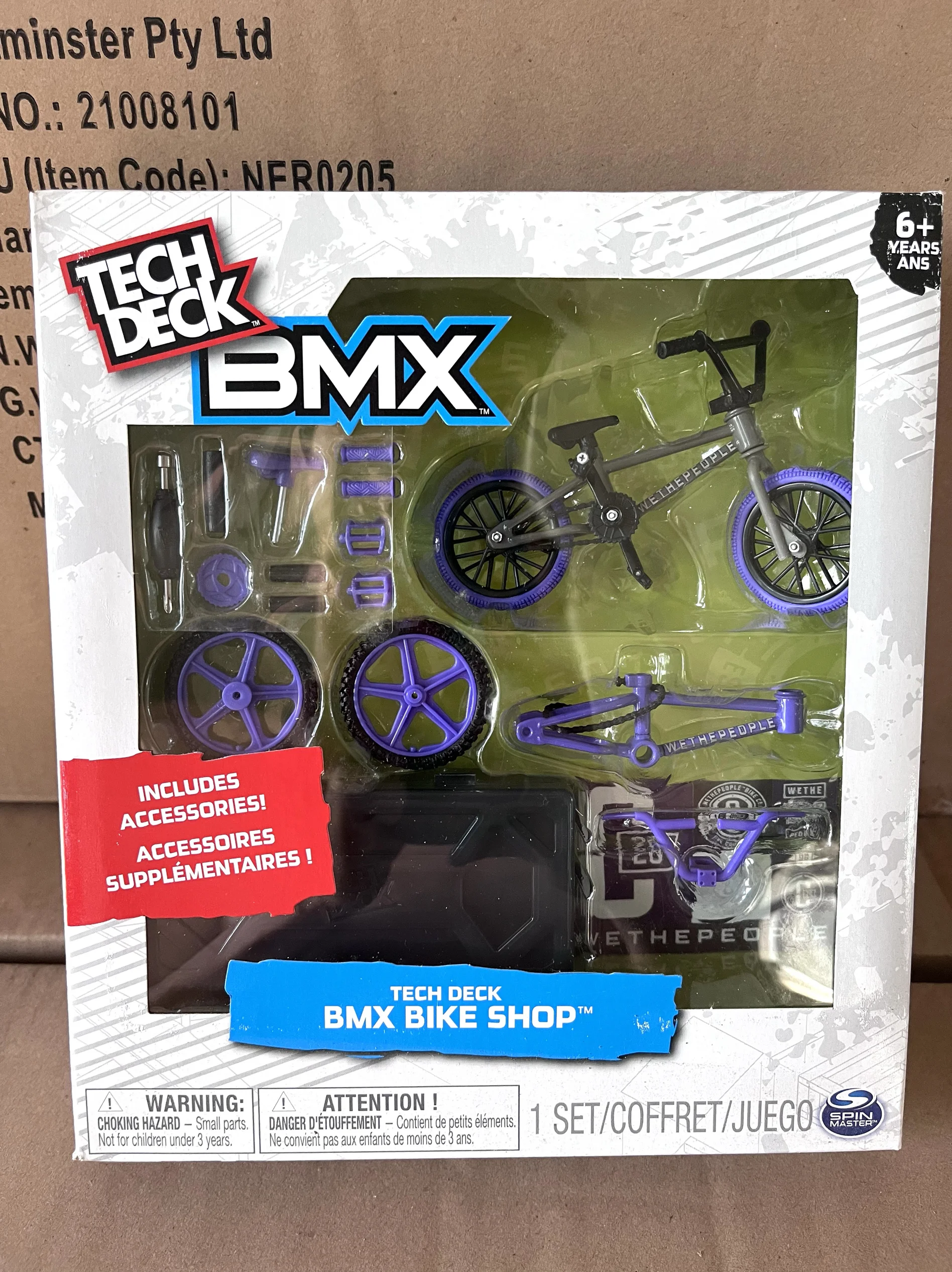 Набор для велосипеда TECH DECK BMX Finger Bike из сплава, настольный дисплей, подарок на день рождения для мальчика