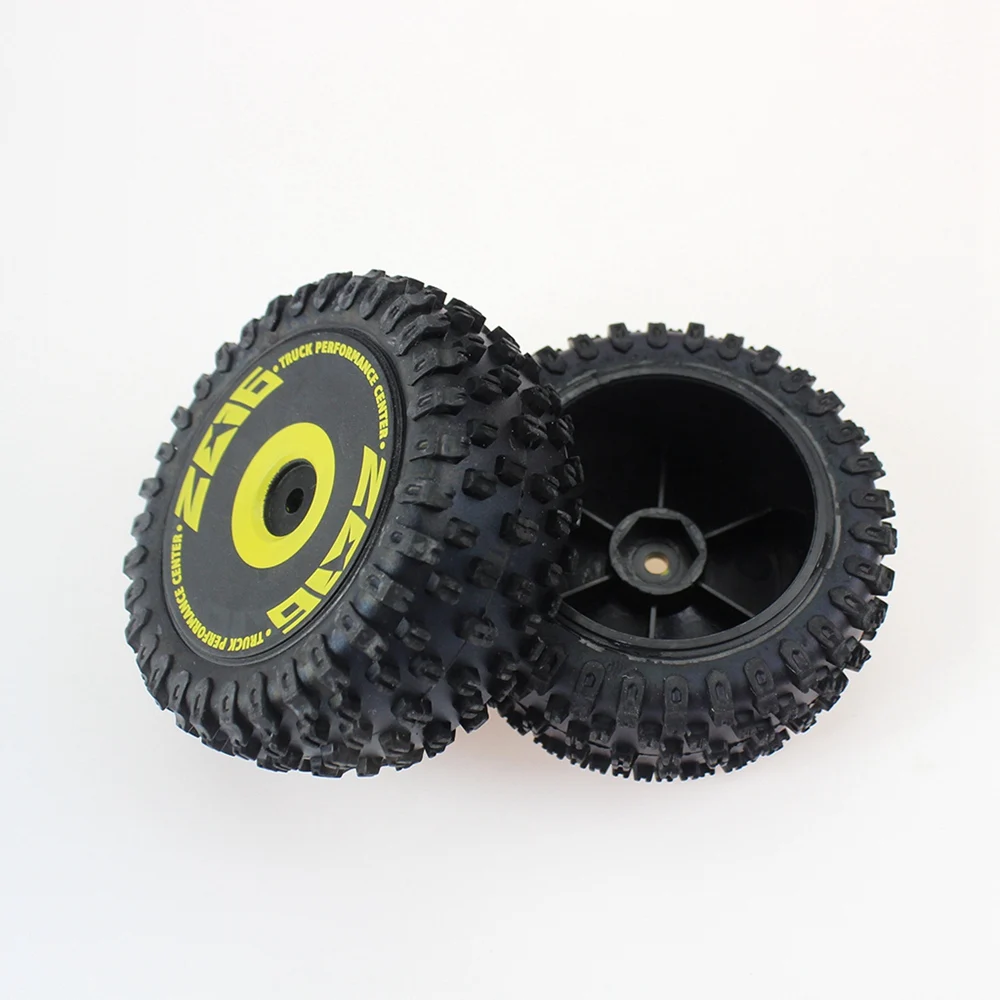 4Pcs Front and Rear Wheel Tire Tyre for Wltoys 144001 144010 124016 124017 RC Car Upgrade Parts Spare Accessories