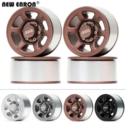 NEW ENRON Aluminium 1.55 inch Beadlock Wheel Rim hub For RC 1/10 Crawler Car tires TF2 Axial 90069 LC70 LC80 jimny CC01