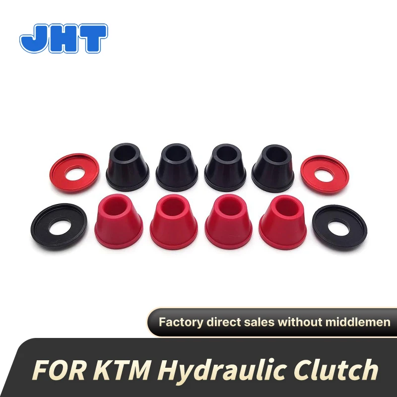 JHT Motorcycle Handlebar Mount Bushings Direction Column Riser Clamp Buffer Sleeve For HONDA CRF YAMAHA KAWASAKI SUZUKI Bike