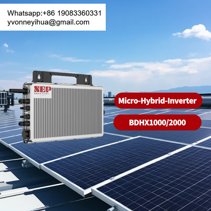 

NEP BDHX-1000/2000 Solar Micro On-Grid Inverter 1kW-2kw Home Energy Storage Single Phase AC 60Hz With Easy App