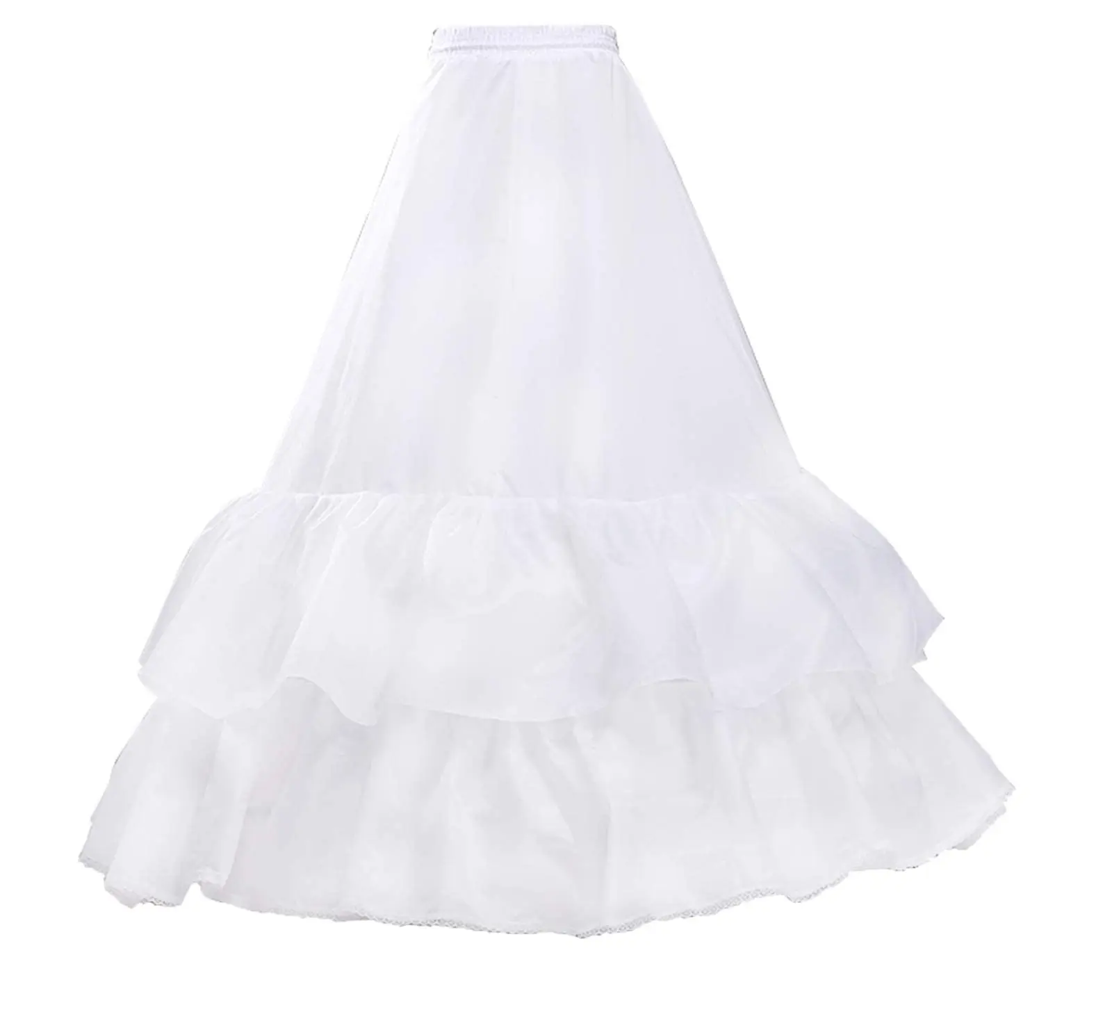 Plus Size petticoats for women Crinoline Petticoat Ruffles Layers Ball Gown Half Slips Underskirt for Wedding