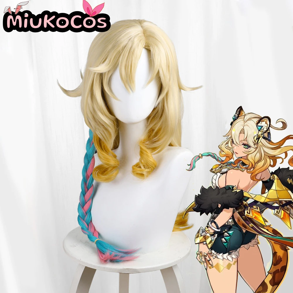 

В НАЛИЧИИ Xilonen Косплей Парик MiukoCosplay Game Genshin Impact Косплей