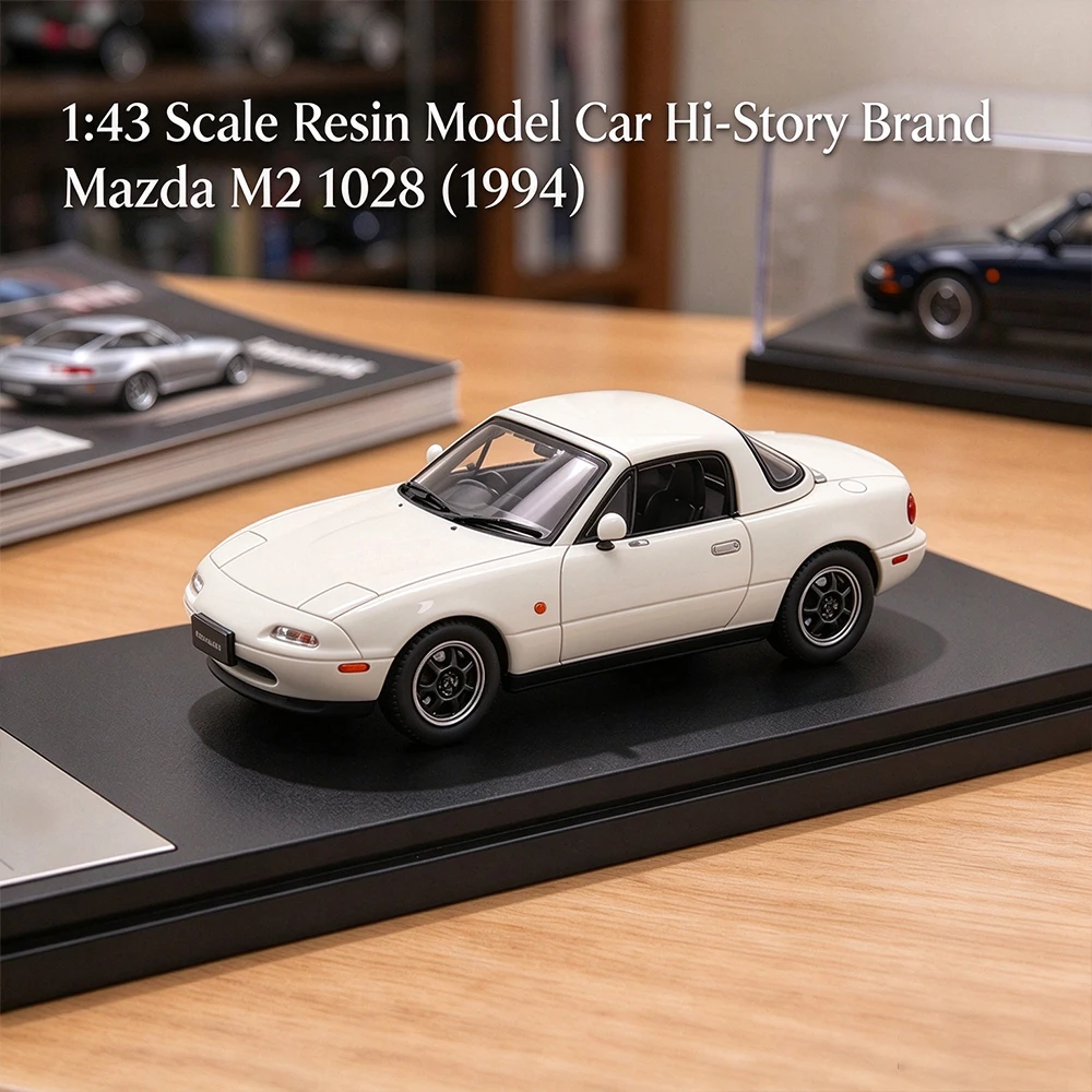 Hi-Story Brand 1:43 Scale Resin Model Car Mazda M2 1028 (1994）Detailed Replica Collectible Toy Gift For Enthusiasts