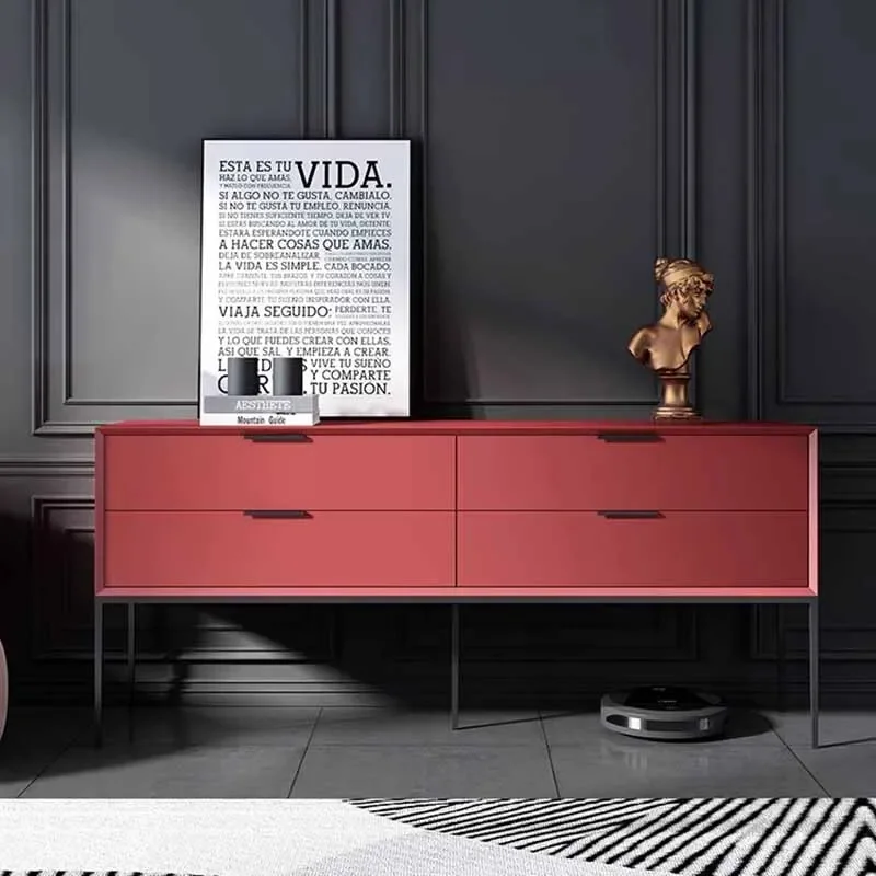 Nordic Metal Living Room Cabinets Storage Organizer Designer Luxury Corner Cabinet Drawers Entryways Meuble Rangement Decor