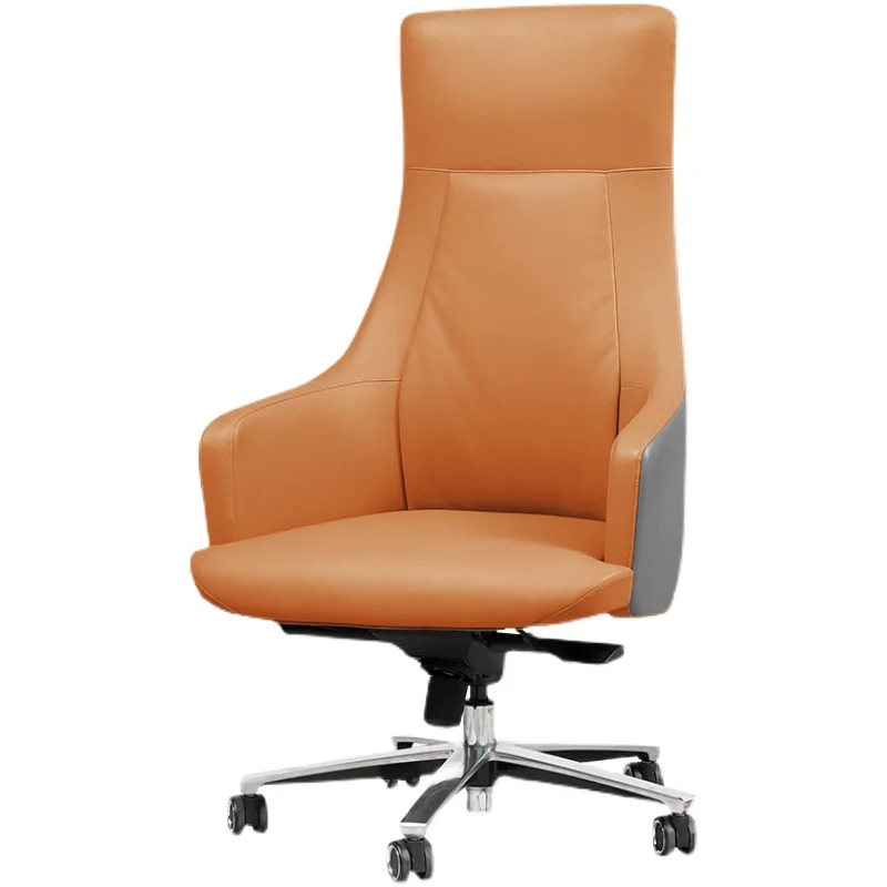 

Business office chair comfortable sedentary leather boss chair computer chair