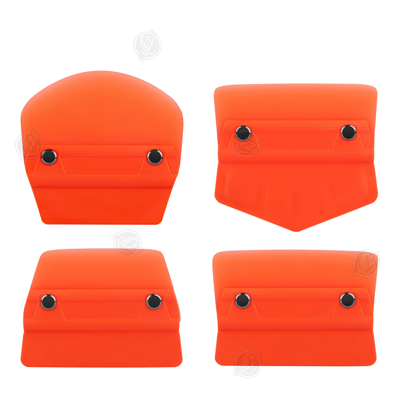 CLEZE Multifunctional PPF Squeegee Plastic Car Wrap Film Application Tool Durable Easy to Use Vehicle Body Installation