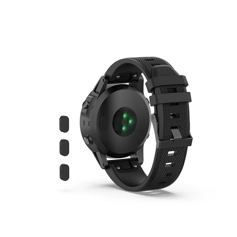 3 / 10 Packs Silicone Dustproof Plug Cover For Garmin Fenix 6 6S 6X 5 5X 5S Charger Case For Forerunner 945 935 245 45S Instinct