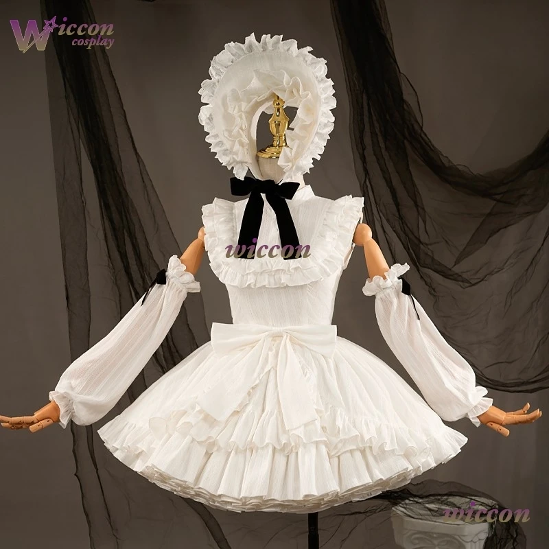 

CosC Project Sekai Feat. Винтажный костюм Diva Mi для косплея, платье в том же стиле, платье Лолиты для девочек и женщин, чистый белый цвет на Хэллоуин