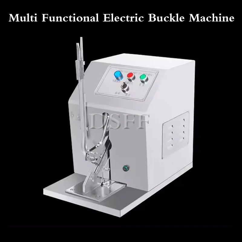 Stainless Steel Double Buckle Tying Machine Durable Automatic U-Shaped Aluminum Nail Sausage Sealing Machine