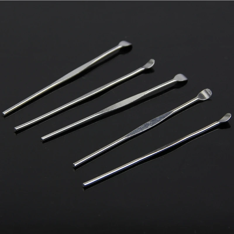 5Pcs Stainless Steel EarPick Cleaner Ear Pick Wax Curette Remover Care Tool Hot