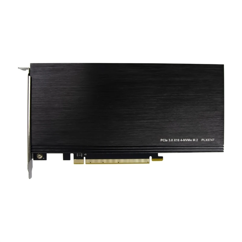 F3KE PCIe X16 na 4-portową kartę rozszerzeń NVMe PCIExpress3.0 x16 NVMe SSD Adapte