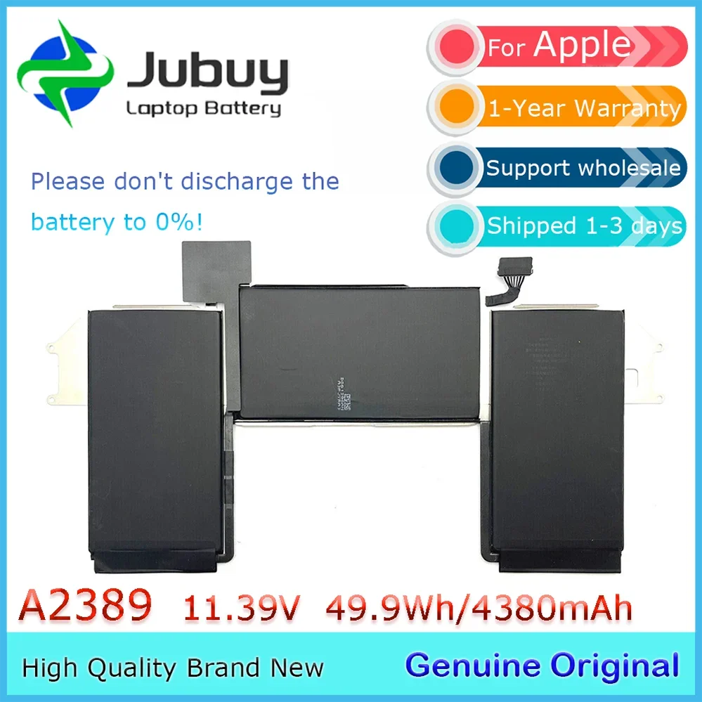 

Original 11.39V 49.9Wh A2389 Notebook Battery for Apple MacBook Air 13" A2179 Air M1 A2337 2020 Year